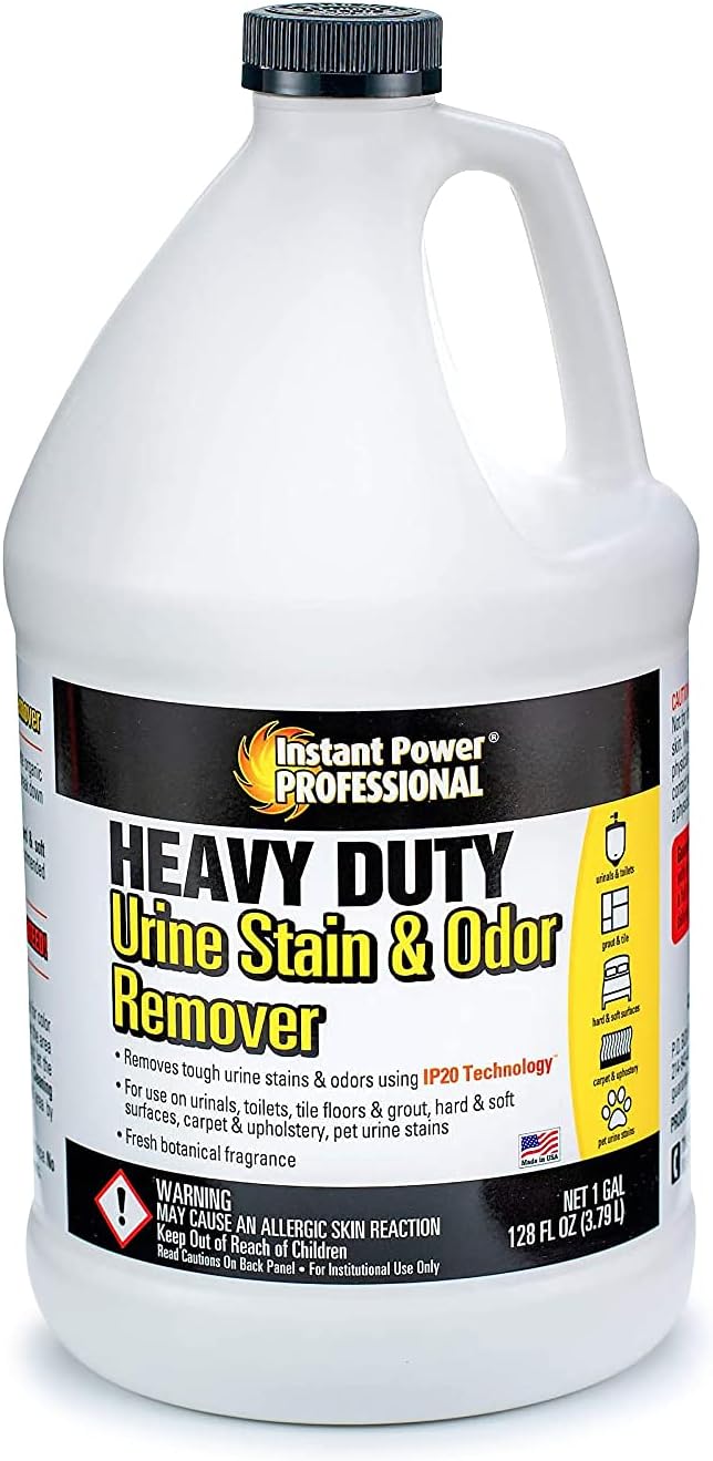 Instant Power Professional Heavy Duty Urine Stain & odor Remover, 128 Fl Oz