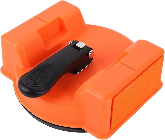 Floor Gap Fixer Tool, Large 4.6IN Laminate Flooring Tools, Enhanced Suction Cup & 6 PCS Sticky Pads for Laminate, Wood, Tile, Vinyl Floor Gap Repair Tool - Durable, Compact, & Efficient Flooring Tools