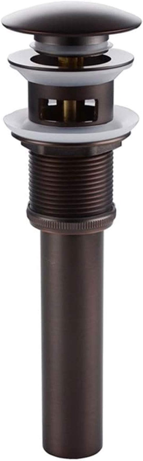 KES Bathroom Faucet Vessel Vanity Sink Pop Up Drain Stopper with Overflow Oil Rubbed Bronze, ALL Metal Rustproof Brass and 304 Stainless Steel, S2008A-ORB