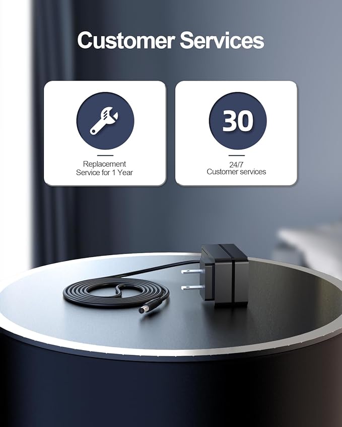 26V Charger Fit for Tineco Vacuum Mop A10 Hero A11 Master, iFLOOR 2 3 Series, Floor ONE S3 S5, YLS0241A-T260080, Pure ONE X Cordless Smart Wet Dry Cleaner Replacement Power Charging Cord Supply 26V