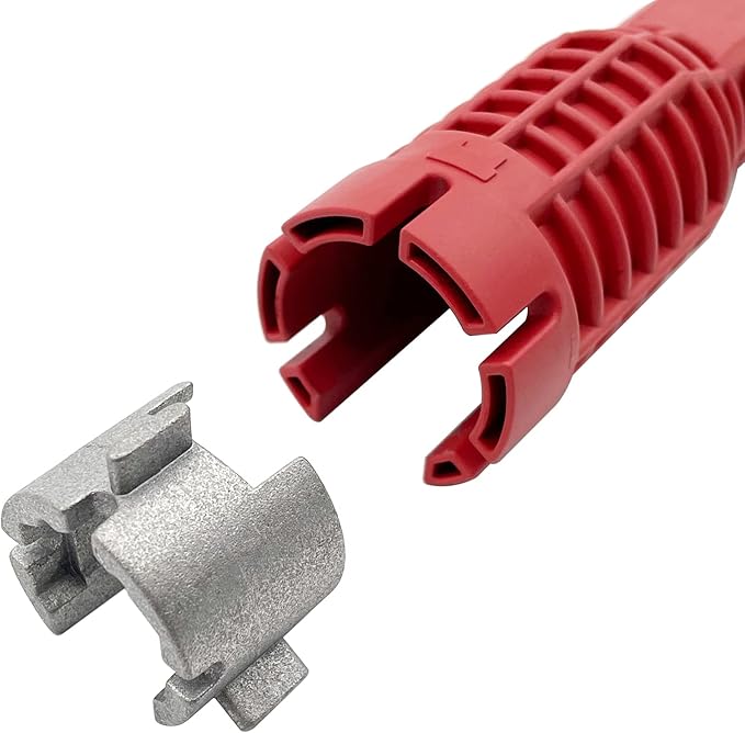 Basin Wrench, Faucet and Sink Installer Tool Multifunctional Plumbing Tool Pipe Extractor for Sink Bathroom Kitchen Toilet Plumbing