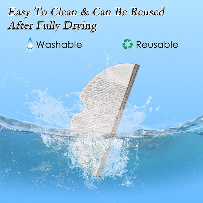 Replacement Parts kit 1 Water Tank 2 Mop Clothes 12 Water Tank Filter for XIAOMI Roborock S50 S51 S55 T61 - Replenishment Vacuum Cleaner Accessory