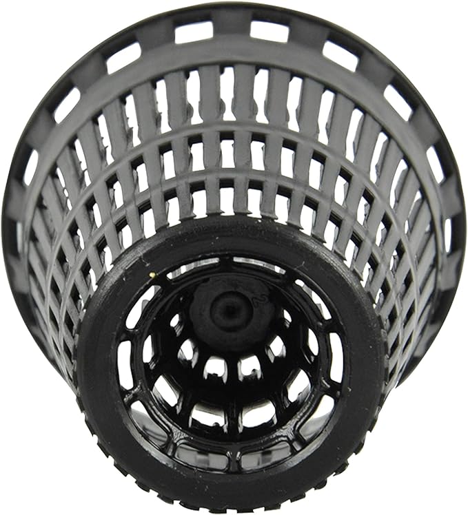 Danco Catcher Replacement Baskets for Stand-Alone Shower Trap, Hair Drain Clog Prevention, Pack of 6, Black, (10739P)