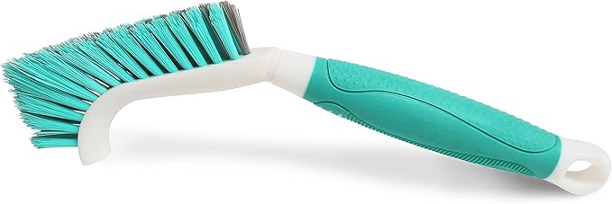 Fuller Brush Tile and Grout Brush with Comfort Grip – Heavy-Duty Scrub Brush for Deep Cleaning Tile, Grout & Corners – Non-Slip Rubber Grip (for Tile & Grout)