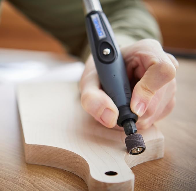 Dremel Flex Shaft Rotary Tool Attachment with Comfort Grip and 36” Long Cable - Engraver, Polisher, and Mini Sander- Ideal for Detail Metal Engraving, Wood Carving, and Jewelry Polishing, 225-02