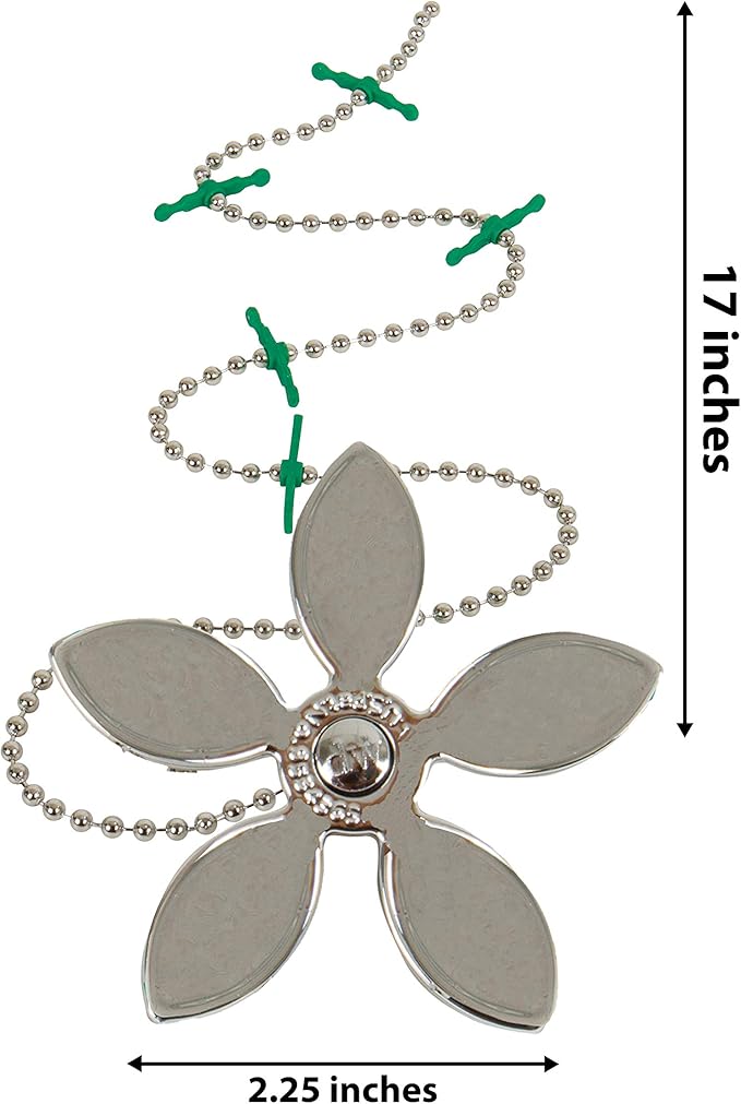 DrainWig Shower Hair Catcher Disposable Drain Protector (Silver Flower, 12 Count)