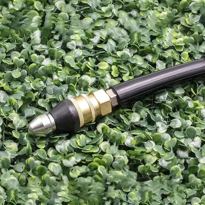 2023 Sewer Cleaning Tool High-pressure Nozzle, Drain Augers, Sewer Pipe Dredging And Cleaning Tools for Pipe Unclogging - Drain Clog Remover | Hair Clog Remover | Toilet Clog Remover (A)