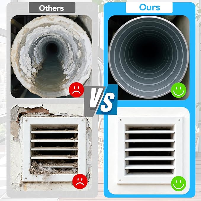 XANGNIER Dryer Vent Cleaner Brush,Flexible Clothes Dryer Lint Brush,Dryer Lint Trap Cleaning Tool,Laundry Room Essentials Lint Remover Accessories,Refrigerator Coil Brush,Household Cleaning Supplies