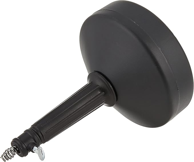 Cobra 84250 84000 Drum Auger, for Use with Most Sink, Shower and Tub Drains,Black , 1/4 in X 25 Ft