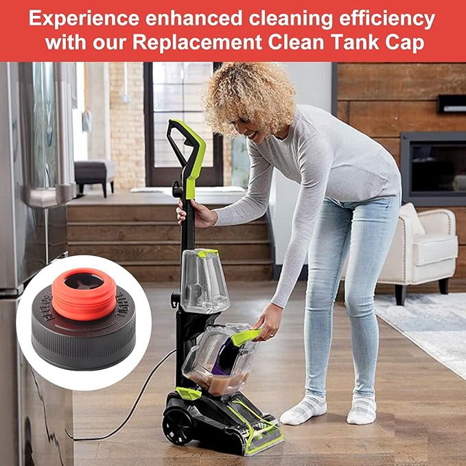 Clean Tank Cap Replacement for Bissell TurboClean PowerForce PowerBrush Carpet Cleaners, Replace Models # 2987, 2806, 28062, 28068, 29878, and 29879