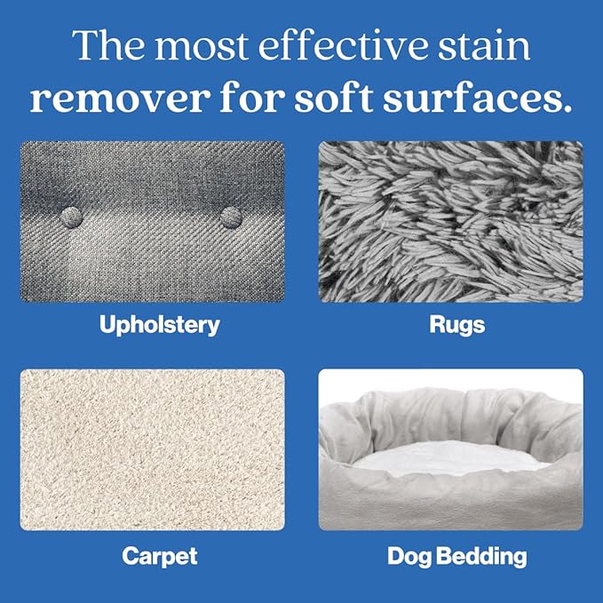 Oxy Pet Carpet Cleaner Spray | Pet Stain Remover for Pet Urine, Cat Pee, Dog Poop | Deep Spot Treating Action on Carpeting, Upholstery, Laundry, Pet Beds & More (128 Fl Oz)