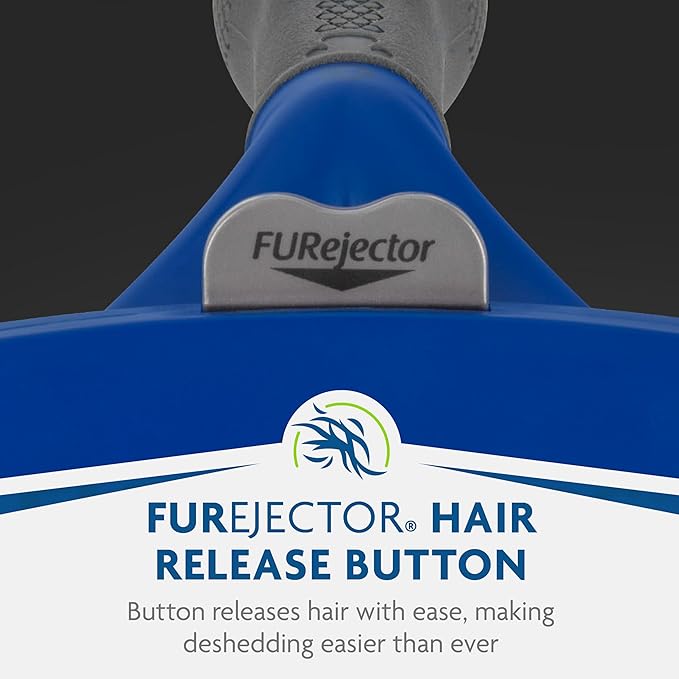 FURminator Large Dog Undercoat deShedding Tool for Short Hair, Reduces Loose Hair From Shedding