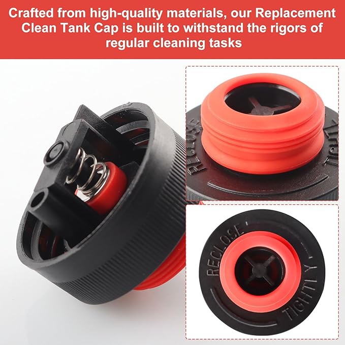 Clean Tank Cap Replacement for Bissell TurboClean PowerForce PowerBrush Carpet Cleaners, Replace Models # 2987, 2806, 28062, 28068, 29878, and 29879