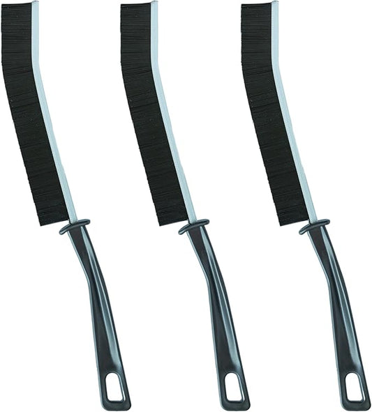 Crevice Cleaning Brush 3 Pcs Anti-Scratch Rounded Tip, Window Sill Cleaner Tool, Grout Brush, Crack and Crevice Cleaning Tool and Hard Bristle Brush