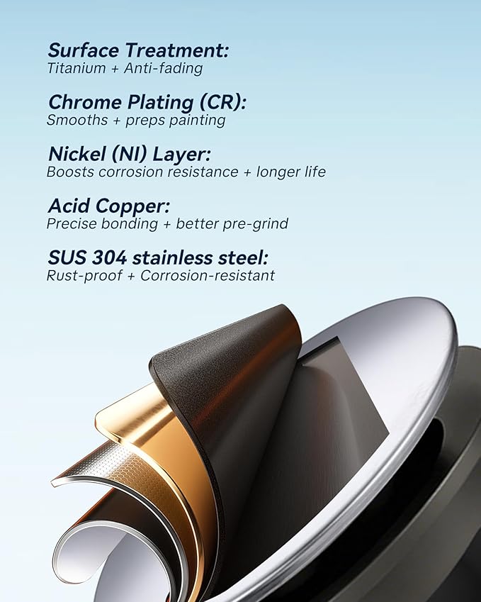 ARCORA Pop Up Sink Drain with Overflow, Chrome Bathroom Sink Drain, Pop Up Drain for Vessel Sink
