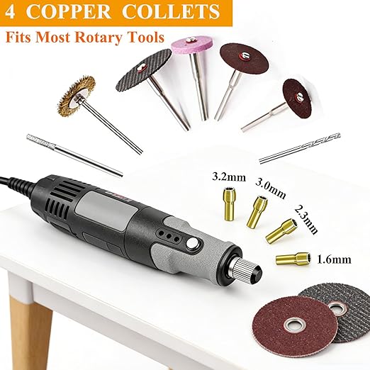 318PCS Rotary Tool Accessory Kit with Sanding Drum,1/8inch Shank Universal Fit for Most Rotary Tools,Bits for Sanding, Polishing, Cutting,Drilling,Engraving,Grinding,Woodworking,DIY