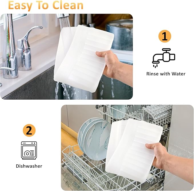 Sink Edge Protector with Suction Cup 4"x30" 20" 14", Silicone Sink Splash Guard for Kitchen & Bathroom, Protect Countertop from Scratches, Stains, for Stainless Steel Granite Quartz-Clear