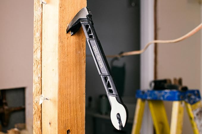 Spec Ops Tools Nail Puller Cats Paw Pry Bar for Prying, Demolition & Nail Pulling, High-Carbon Steel, 8, 10 & 11 Inch Combo Pack