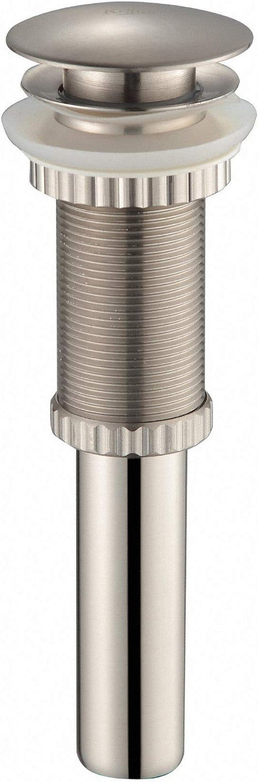 KRAUS Pop-Up Drain in Satin Nickel, PU-10SN