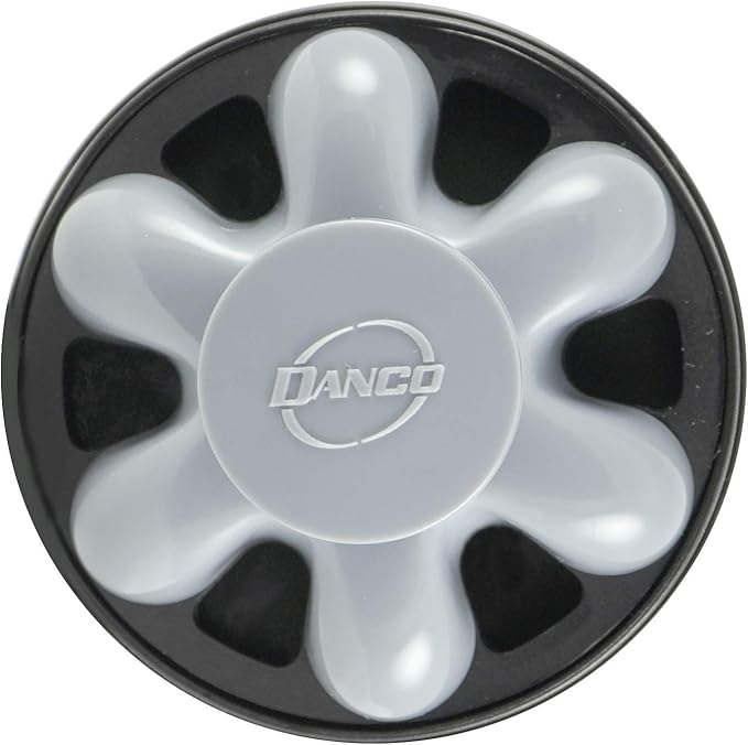 Danco 10896A Disposal Genie II Garbage Disposal Strainer and Stopper, Kitchen Sink Drain Splash Guard with Food Scraper, Gray, 1-Pk
