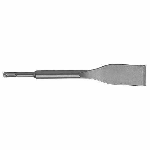 BOSCH HS1465 1-1/2 in. x 10 in. Tile Chisel SDS-Plus Bulldog Xtreme Hammer Steel Ideal for Removing Tiles, Smaller Grout Joints
