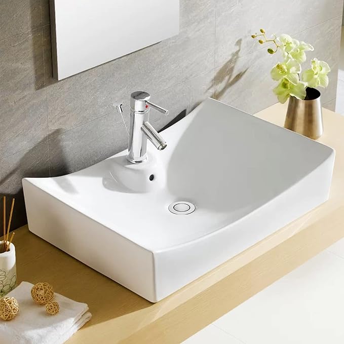Bathroom Sink Drain with Overflow, 2 Pack Push and Seal Pop Up Drain Stopper with Lift Rod for Bathroom Lavatory Vanity Vessel, Compatible with Moen, American Standard, Universal Hole, Chrome