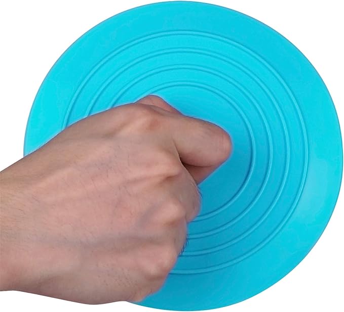 tifanso 2 Pack 6” Bathtub Tub Drain Cover Stopper, Large Silicone Suction Bathroom Drain Plug Hair Stopper, Bathroom Accessories for Kitchen and Laundry (White/Aqua)