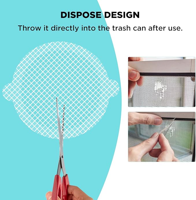 35 Pack Disposable Floor Drain Stickers, Hair Drain Stickers Disposable Shower Drain Hair Catcher Bathroom Accessories Bathtubs Mesh for Bathroom,Kitchen,Shower,Laundry (Round-35PC)
