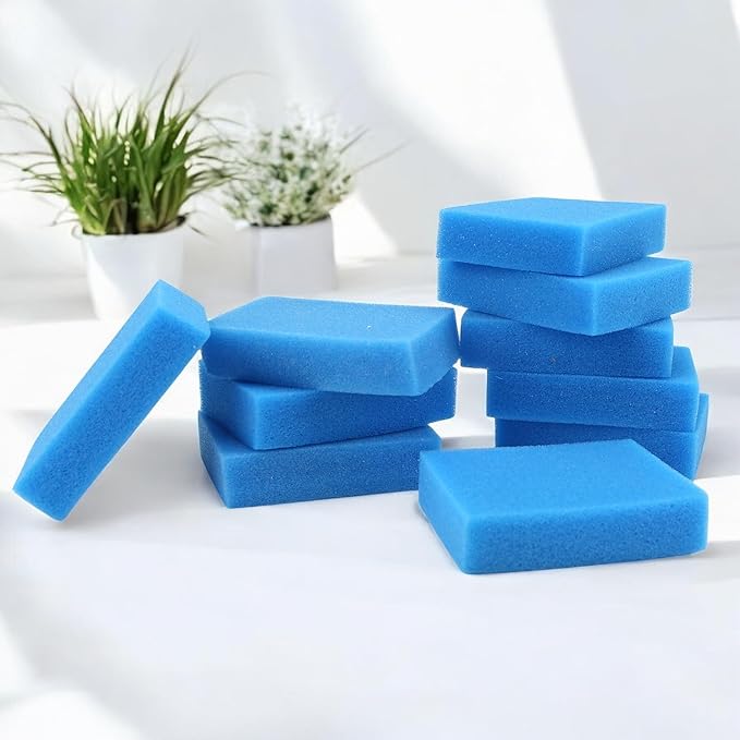 12PCS Filter Sponges Replacement Compatible with Tineco IFloor HF10E-01, Complete Cordless Wet Dry Vacuum Cleaner Spare Parts Accessories (Blue)