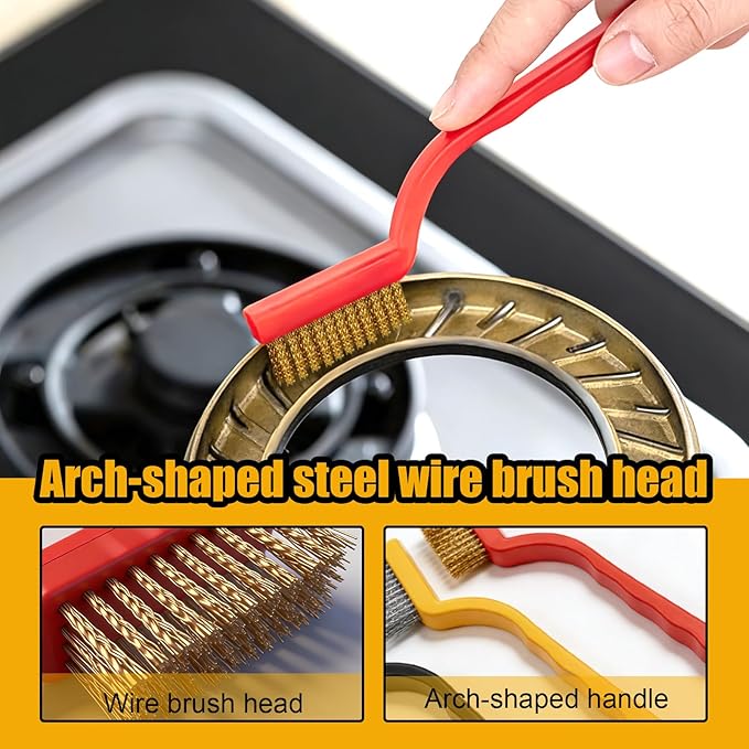 12pcs Crevice Cleaning Brush, Hard Bristle Scrub Brushes Tools, Straw Cleaner Brush for Sill, Tile Lines, Shutter, Corner, Sink Sippy Cup and Water Bottle