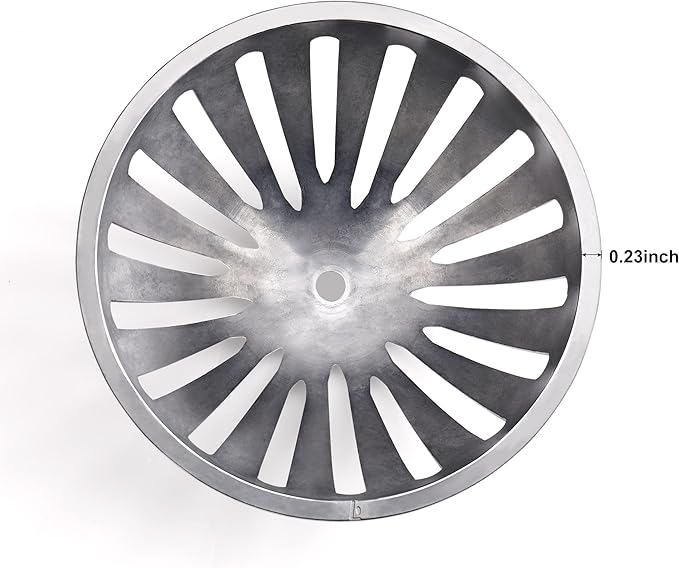 Heavy Duty Aluminum Floor Drain Cover, Floor Drain Strainer, Floor Sink Strainer, Dome Drain Cover for Restaurant, Home, Garden, Kitchen, Mall, Bar or Buffet 5-1/2" W x 2-1/4"H(1PCS)