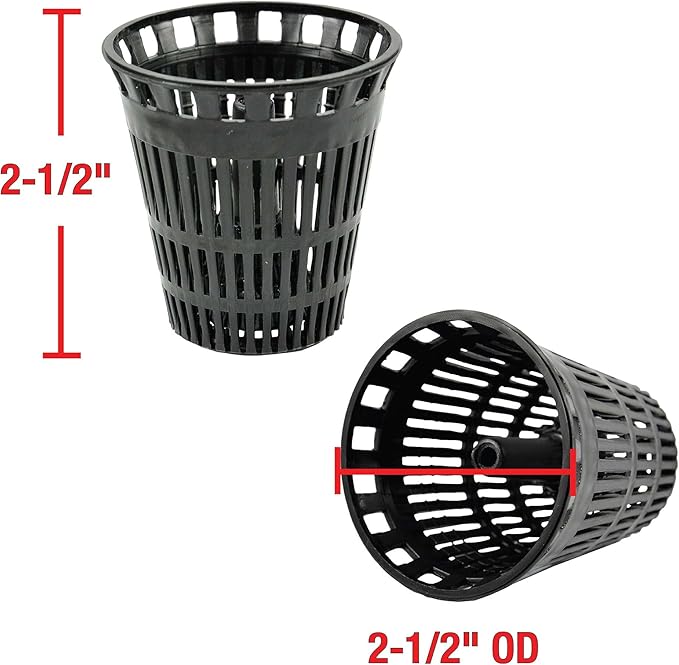 Danco Catcher Replacement Baskets for Stand-Alone Shower Trap, Hair Drain Clog Prevention, Pack of 6, Black, (10739P)
