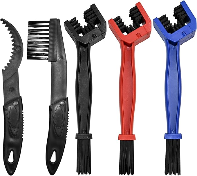 Bike or Motorcycle Chain Washer, Motorcycle Chain Gear Dirt Clean Brushes, Motorcycle Chain Brush Tool Set