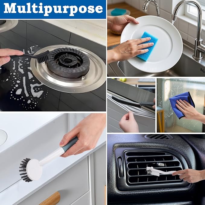 XANGNIER Top Load Washing Machine with Impeller Cleaning Brush Kits,5 Pcs Agitator-Free Top Load Washer Cleaner Tools Accessories