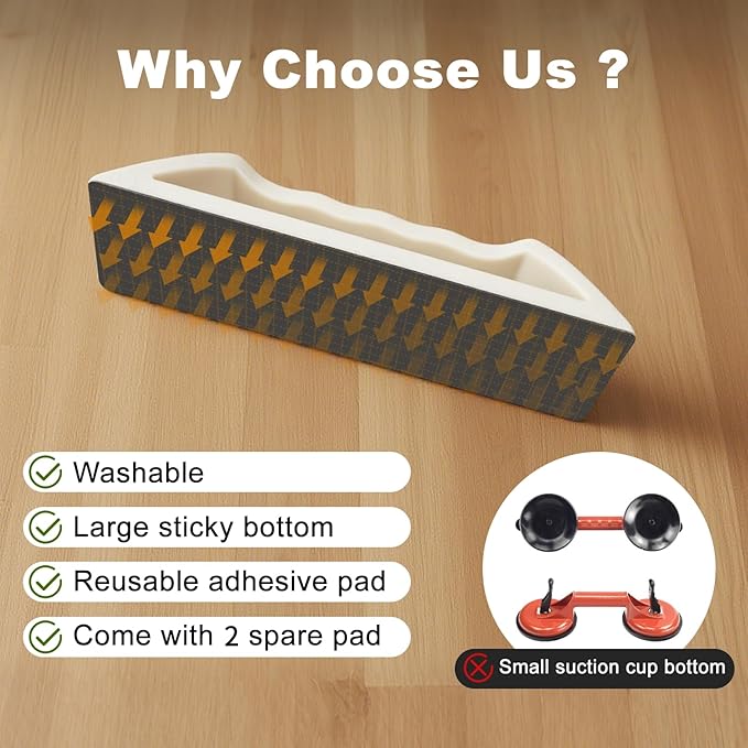 Floor Gap Fixer Tool, Violetfox Heavy-Duty Plank Grabber Laminate Flooring Tools Wood Floor Repair LVP Installation Kit (New Version)
