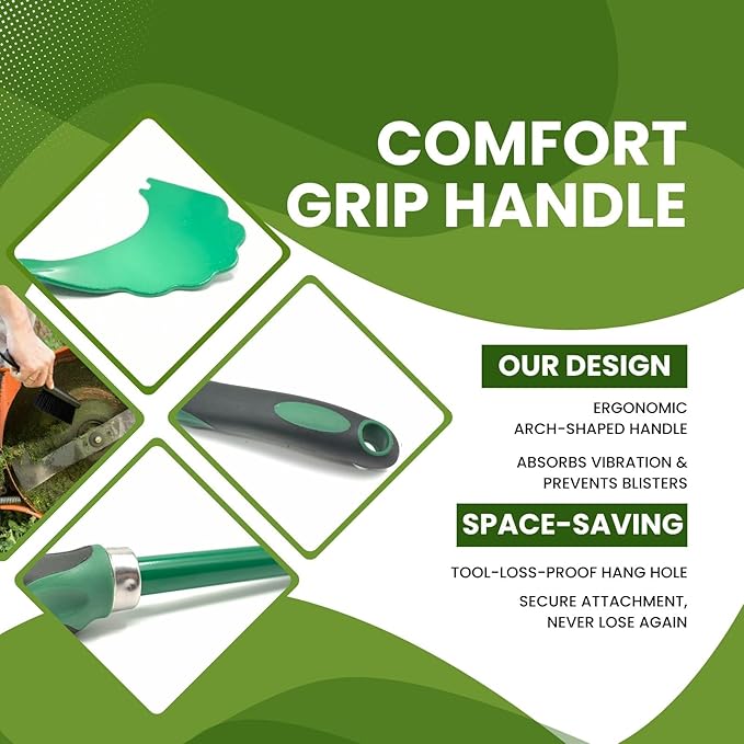 Heavy-Duty Lawn Mower Cleaning Scraper and Cleaning Stiff Brush are Used for The Maintenance and Cleaning of Outdoor Garden Lawn Mower Decks. (1 Pack)