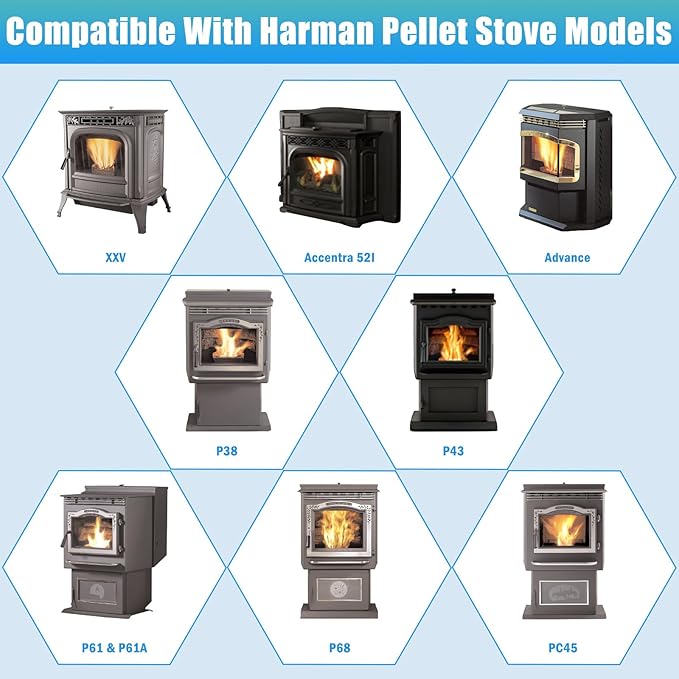 2-00-773850-10 Burn Pot Scraper Tool for Harman P68, XXV, P43, Advance, P61, P38, Accentra 52i & Insert, P61A, PC45, PF100, PB105 Pellet Stove Accessories, Cleaning Tool for Harman Pellet Stove
