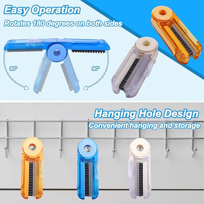 XANGNIER 4 in 1 Multifunctional Cleaning Brush,3 Pack Water Bottle Cleaner Brush,Bottle Gap Cleaner Brush,Cup Cover Cleaning Brush,Cup Crevice Cleaning Tools,Home Kitchen Cleaning Tools