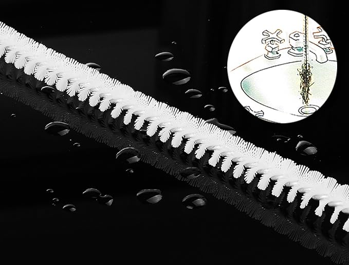 Alink Sink Drain Overflow Cleaning Brush, Household Sewer Hair Catcher