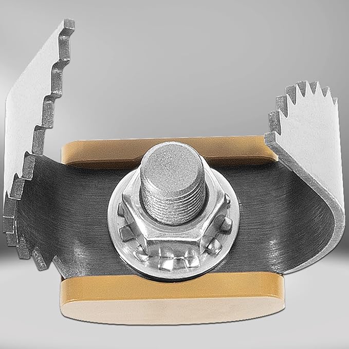 52812 T-230 2" Heavy Duty C Cutter Cable Coupling Drain Cleaning Tool Fits for C-4 C-6 C-7 C-8 C-9 Ridgid Sectional Cables, Compatible with K-40 K-45 K-50 K-3800 Drain Cleaning Machines