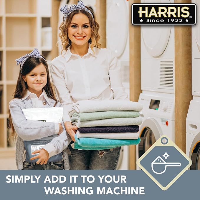 Harris Borax Powder Hard Water Laundry Booster and Multi-Purpose Cleaner, 10lb (Unscented)