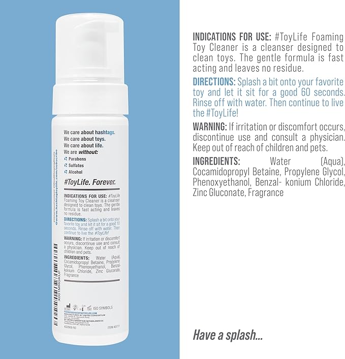 #ToyLife Foaming Toy Cleaner, Easy to Use Dispenser, Measured Pump for Perfect Amount, 7 Fl Oz