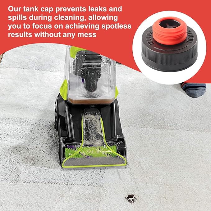 Clean Tank Cap Replacement for Bissell TurboClean PowerForce PowerBrush Carpet Cleaners, Replace Models # 2987, 2806, 28062, 28068, 29878, and 29879
