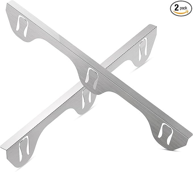 Stove Gap Covers 316 Stainless Steel,Stove Gap Filler,Heat-Resistant Oven Side Gap Filler,Between Stove and Counter Slide In Range Trim Kit for Kitchen,2 Pack (23.2” Silver)