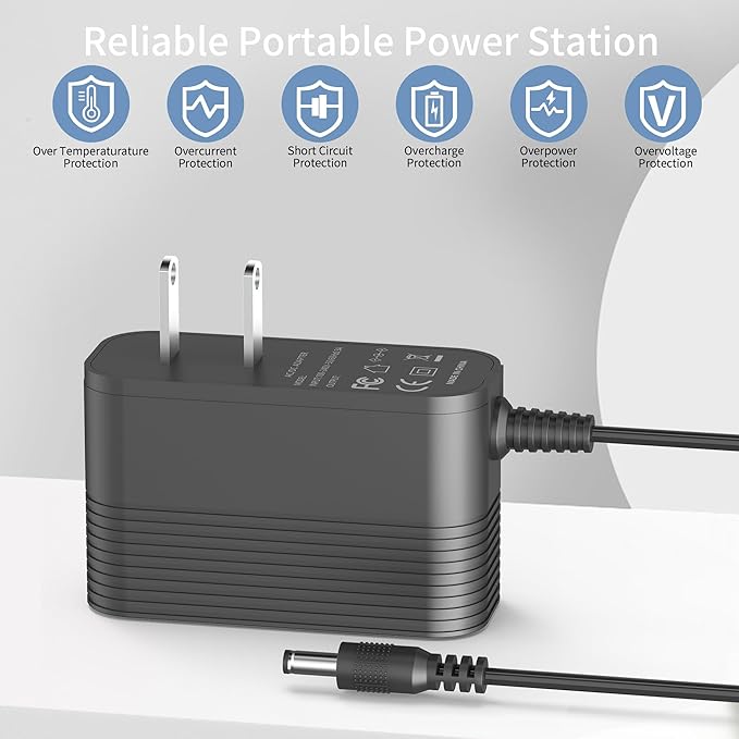 13.3V Charger for 10.8V Battery Vacuum Mop Compatible with Shark VM200(Old) VM200C VM252 VM401 UM200 UM205 VC200 VC205 VM190 10.8V Li-ion Battery Hard Floor Vacuum Mop Adapter Charger