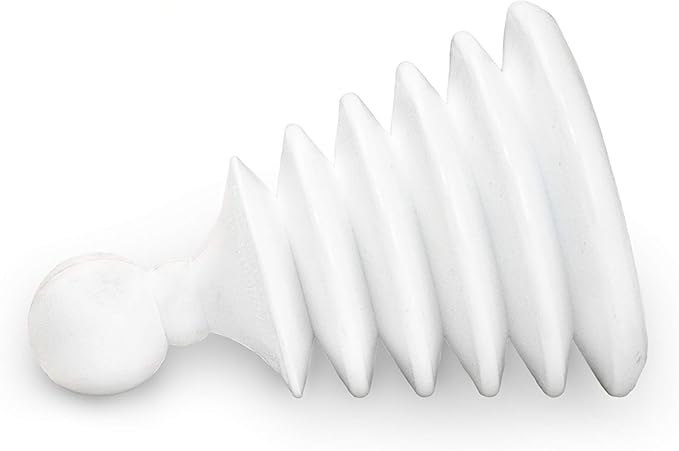 Master Plunger Mighty Tiny Plunger Designed for Bathroom/Kitchen Sinks, Perfect for RV’s. Unclogs Fast & Easy (Patent Pending), White