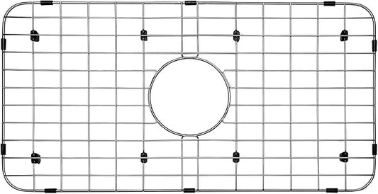 Serene Valley Sink Bottom Grid 24-1/8" x 12-5/8", Centered Drain with Corner Radius 1-1/2", Sink Protector NLW2412C