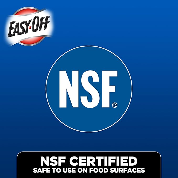 Easy Off Fume Free Oven & Stove Cleaner, Lemon, 14.5 Ounce, Pack of 6