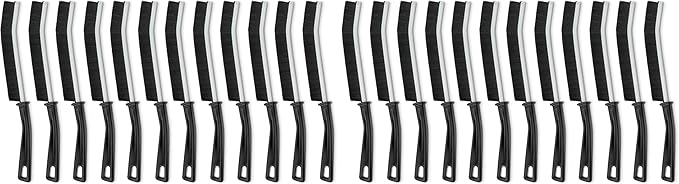 Amazon Basics Hard Bristle Grout and Tile Cleaning Brush, 24-Pack