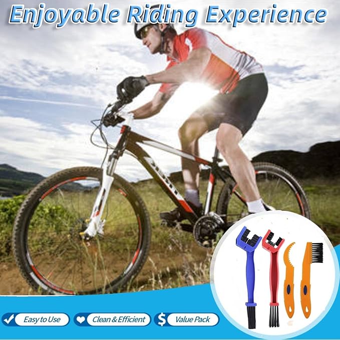 Bike Cleaning Brush Tool Kit